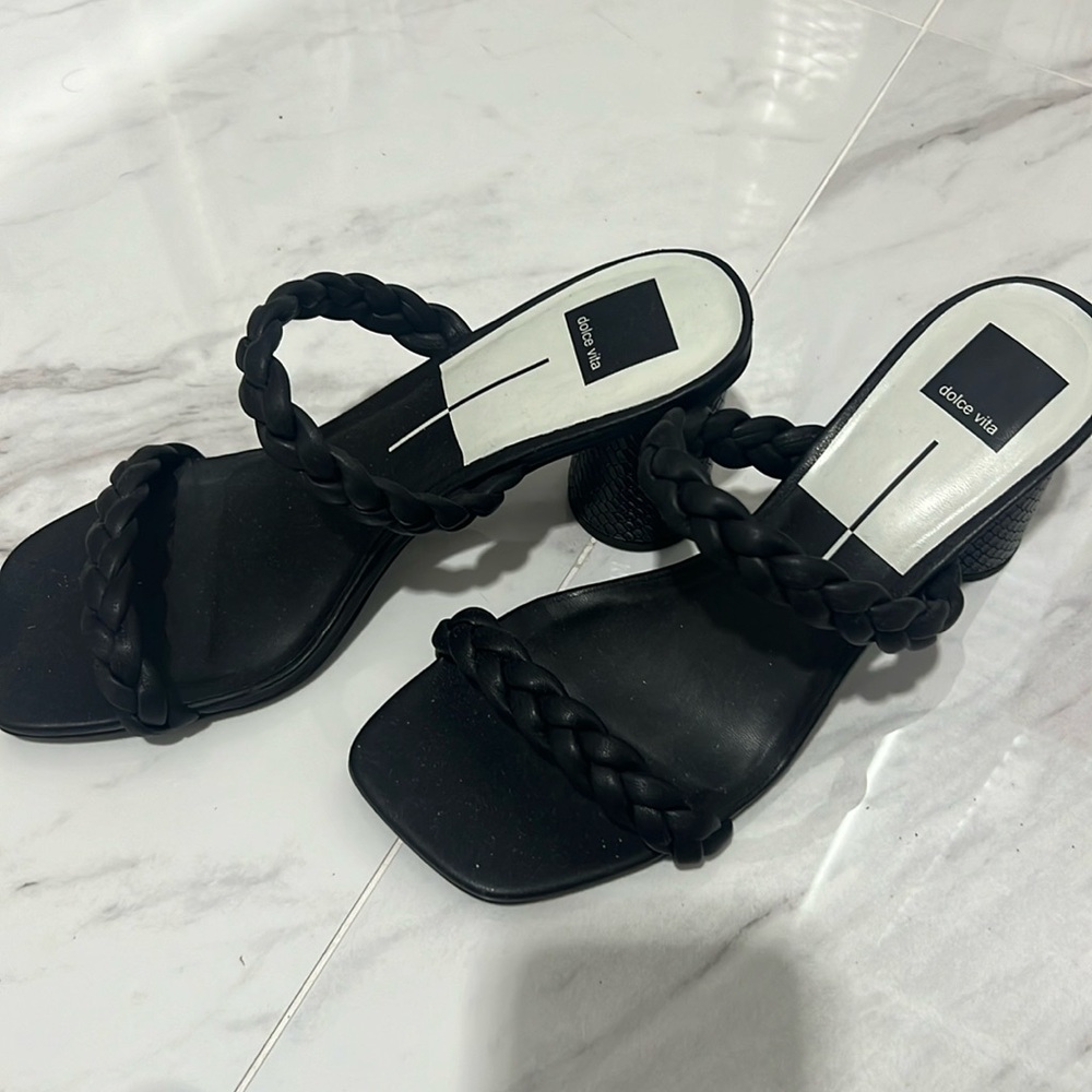 Dolce vita braided heels